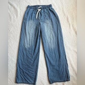 Altar'd State Blue Straight Leg Pants
